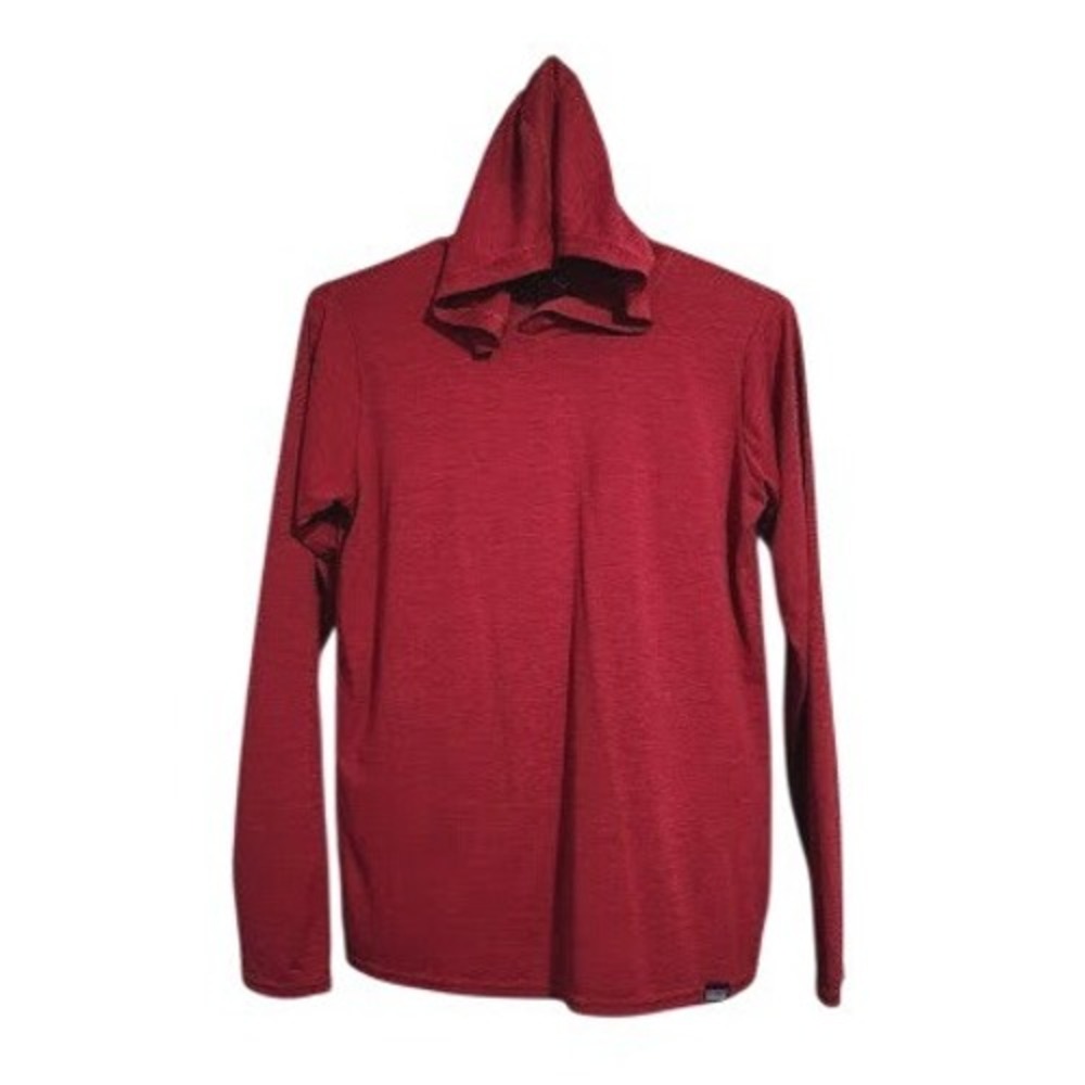PATAGONIA Capilene Cool Daily Hoody Sun Hoodie Red Pink Heathered gorpcore S